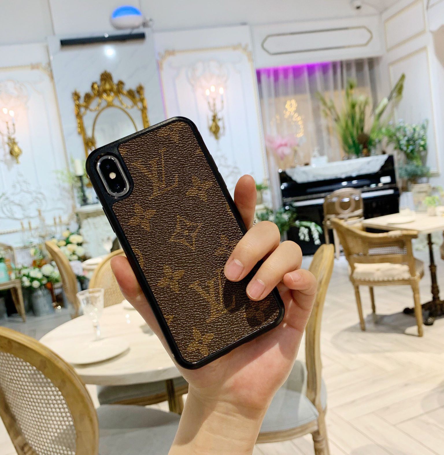 LV KAWS Phone Case