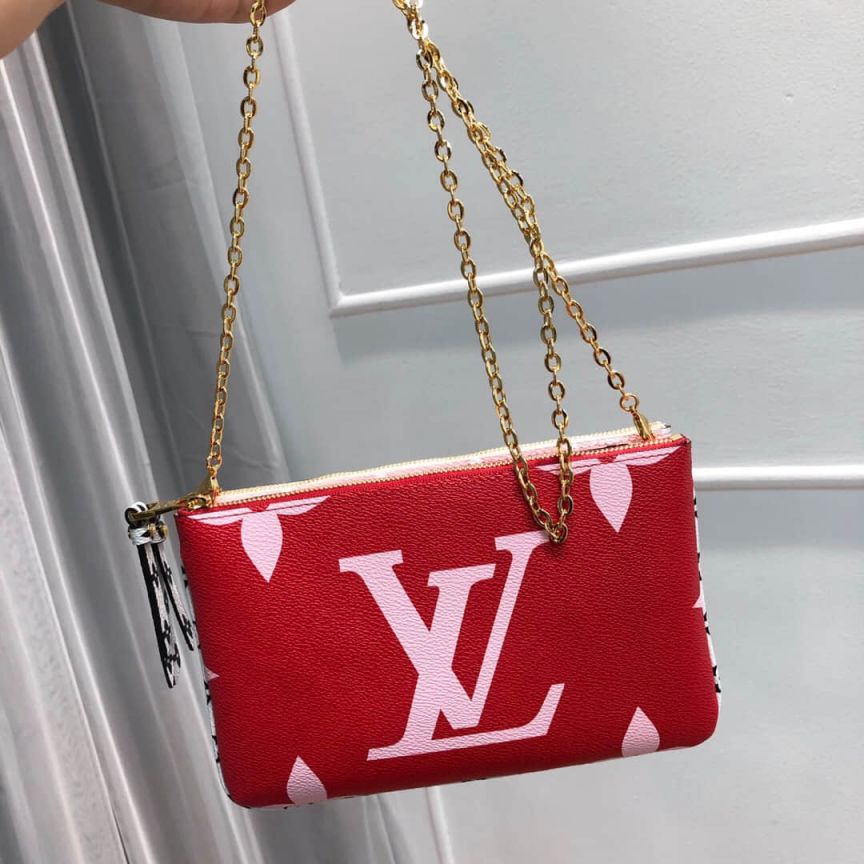 LV Shoulder Bags 19 Pochette Double Zip On Chain M67561