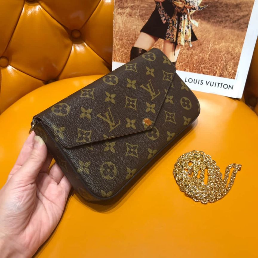 LV Shoulder Bags Pochette Felicie On Chain M61276