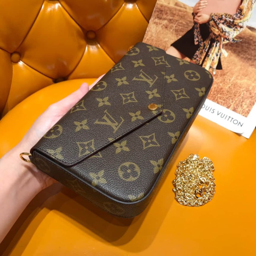 LV Shoulder Bags Pochette Felicie On Chain M61276