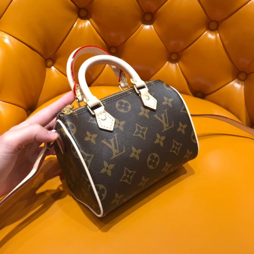 LV Tote Bags M61252 NANO SPEEDY