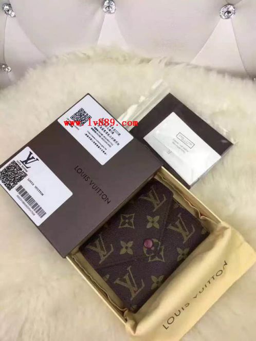 LV Wallets M41938 Monogram Tri-Fold Victorine