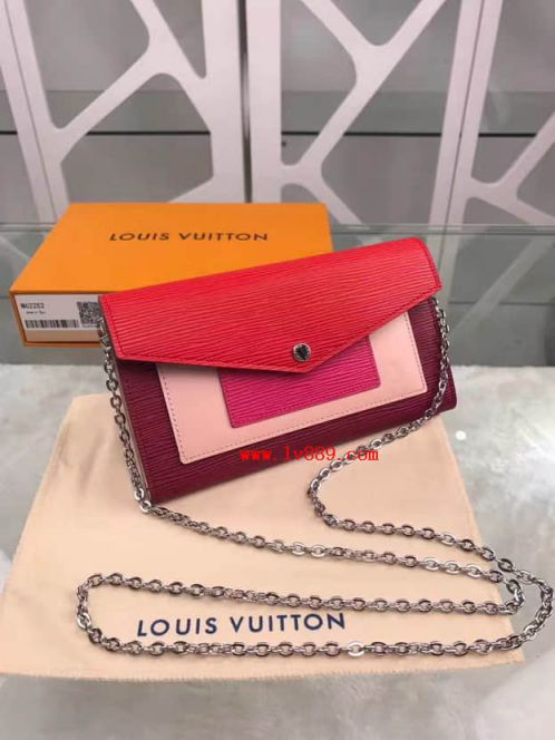 LV Shoulder Bags M62252 Epi Chain On Chain