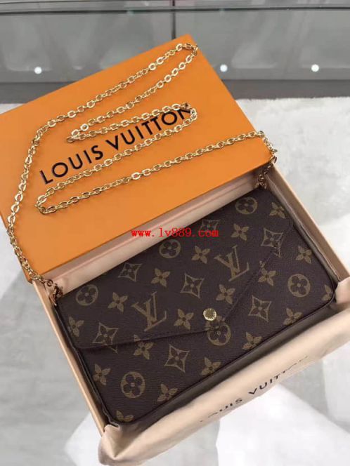 LV Shoulder Bags M61276 Pochette Felicie On Chain