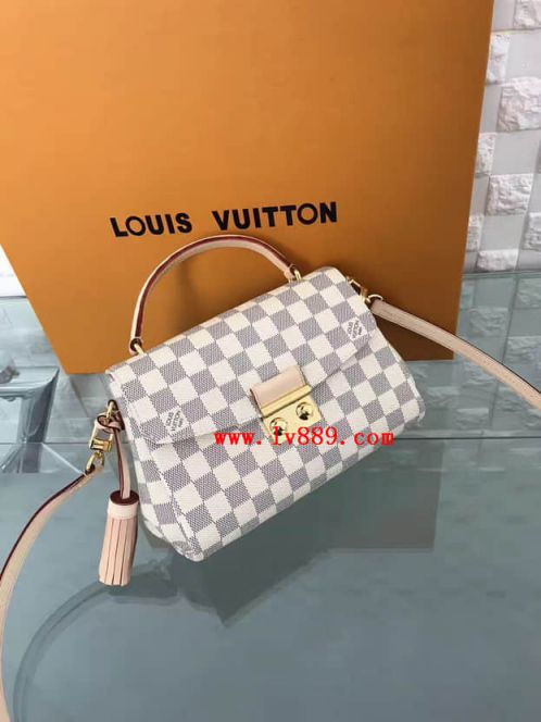 LV Shoulder Bags N41581 Croisette Damier Azur