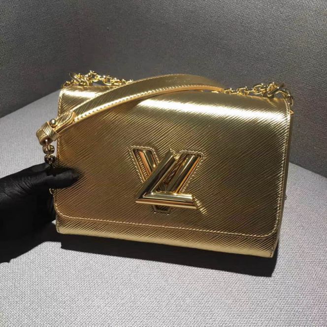 LV Shoulder Bags Twist Epi On Chain Crossbody M50271