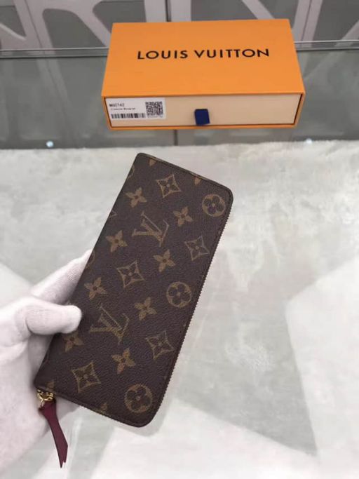 LV Wallets CLEMENCE Zip M60742