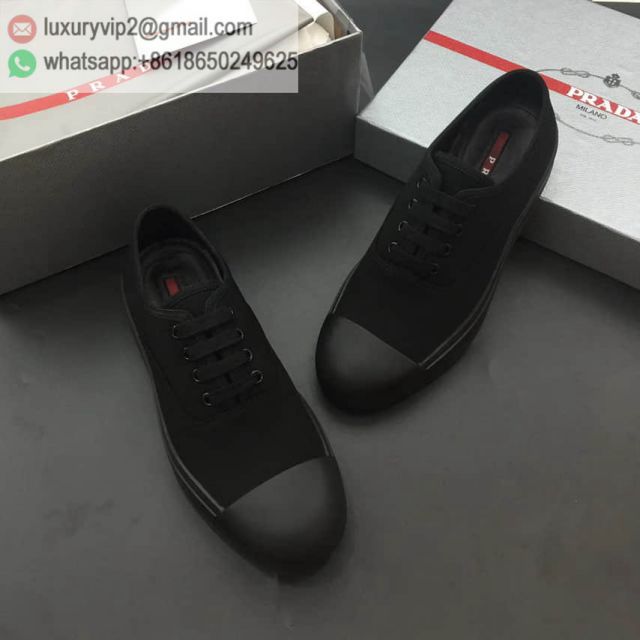 PRADA Men Causal Leather Shoes