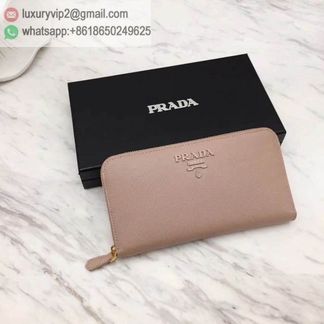 PRADA Leather Zip 1ML506 Women Wallets