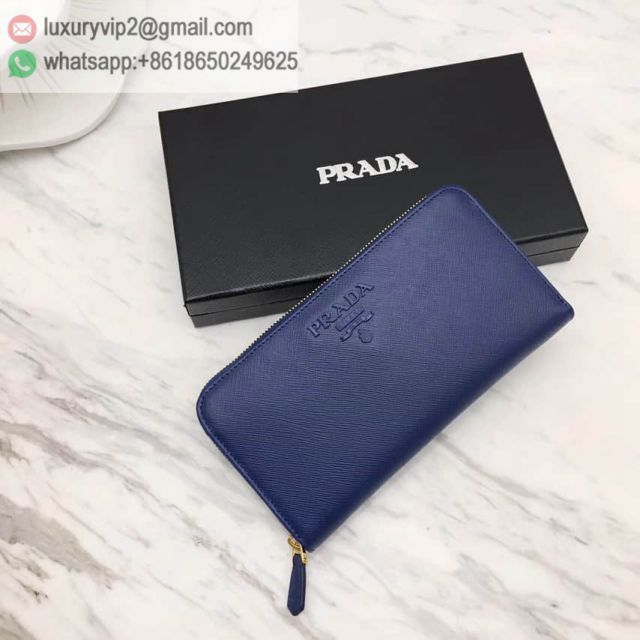 PRADA Leather Zip 1ML506 Women Wallets