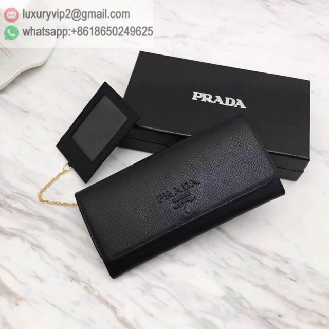 PRADA Leather lampo 1MH132 Women Wallets