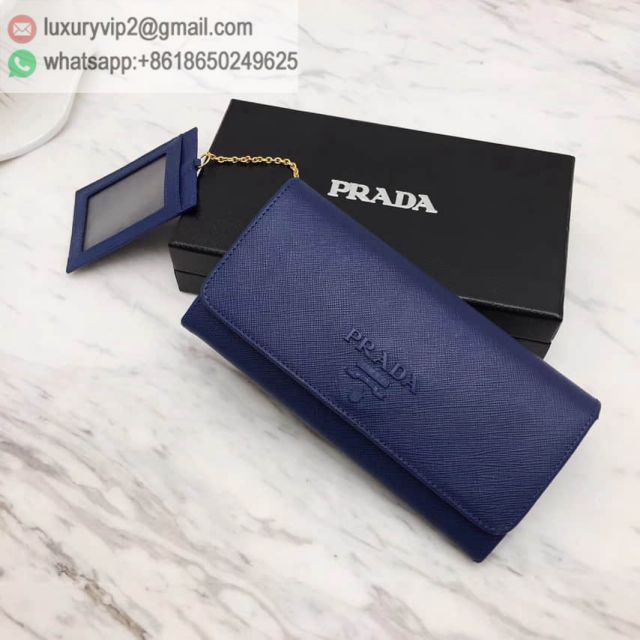 PRADA Leather lampo 1MH132 Women Wallets