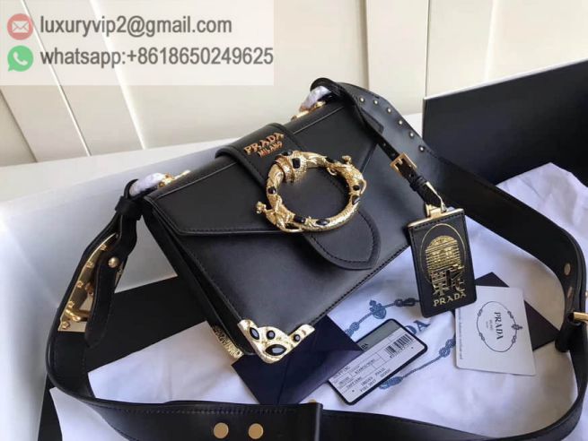 PRADA 1BD103 Black Women Shoulder Bags