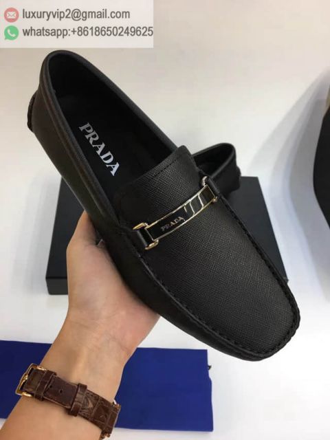 PRADA Black Men Shoes