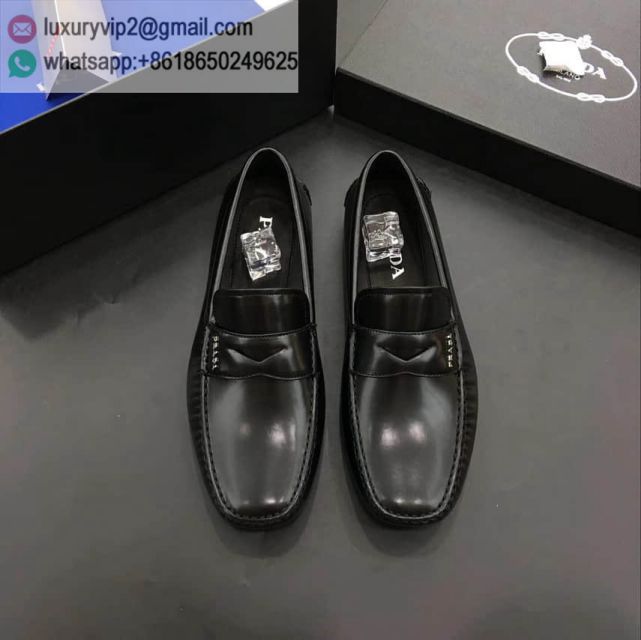 PRADA Causal Shoes Men Leather Shoes