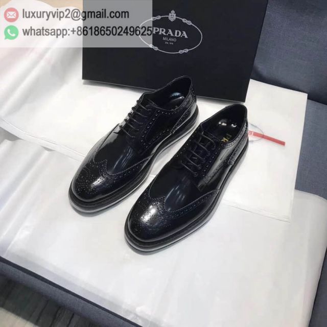 PRADA Men Leather Shoes