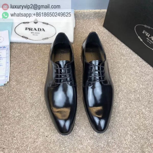 PRADA Men Leather Shoes