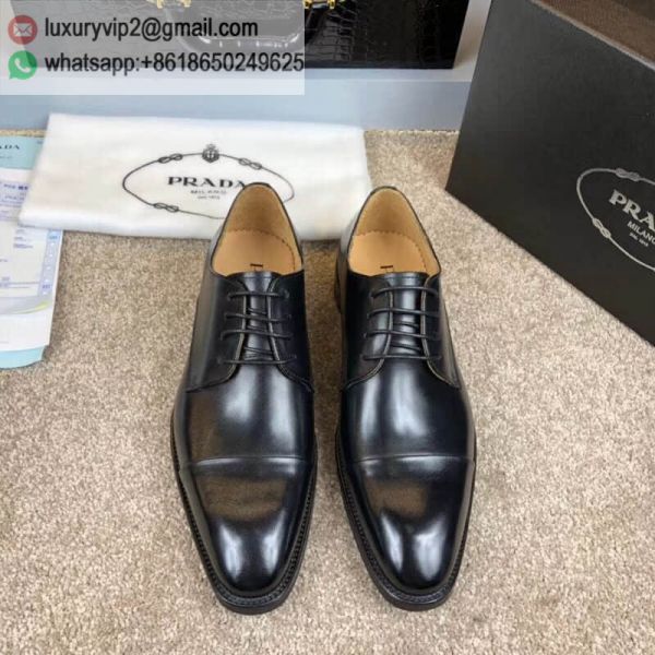 PRADA Men Leather Shoes