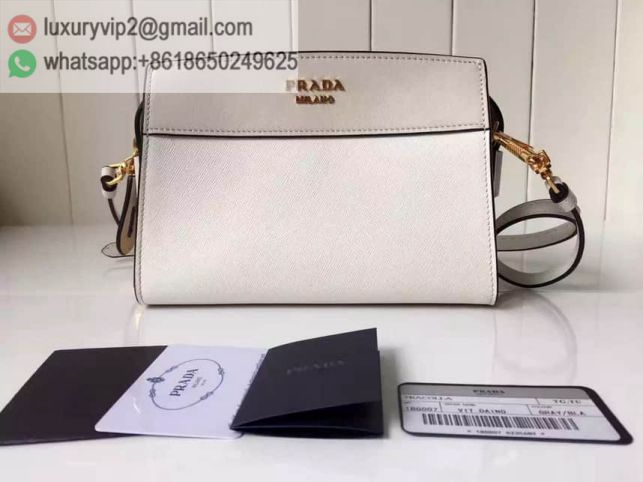 PRADA 1BH043 Esplanade Saffiano Women Shoulder Bags