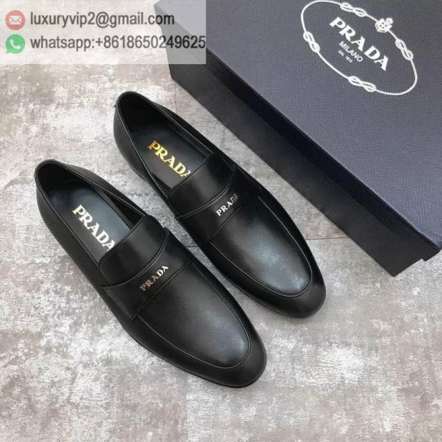 PRADA Men Leather Shoes