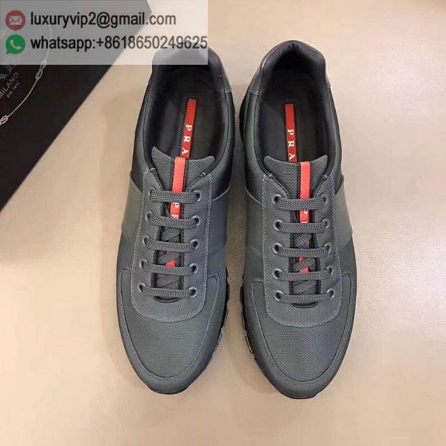 PRADA Leather Sport Men Causal Shoes