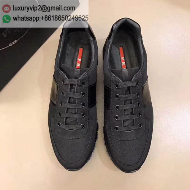 PRADA Leather Sport Men Causal Shoes