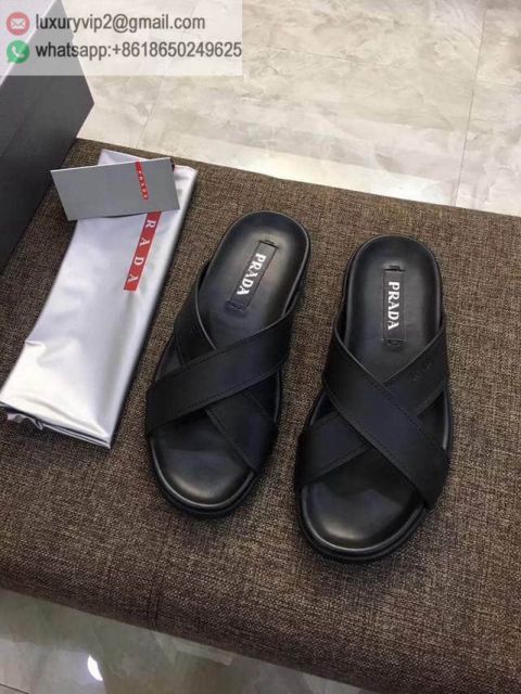 PRADA 2018 Men Slippers Shoes