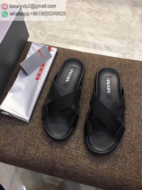 PRADA 2018 Men Slippers Shoes