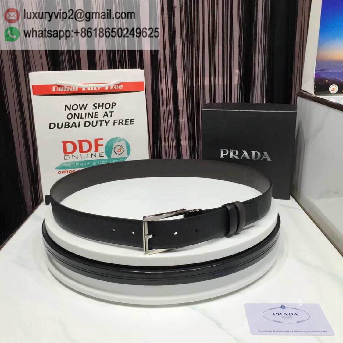 PRADA 2018 Men Belts