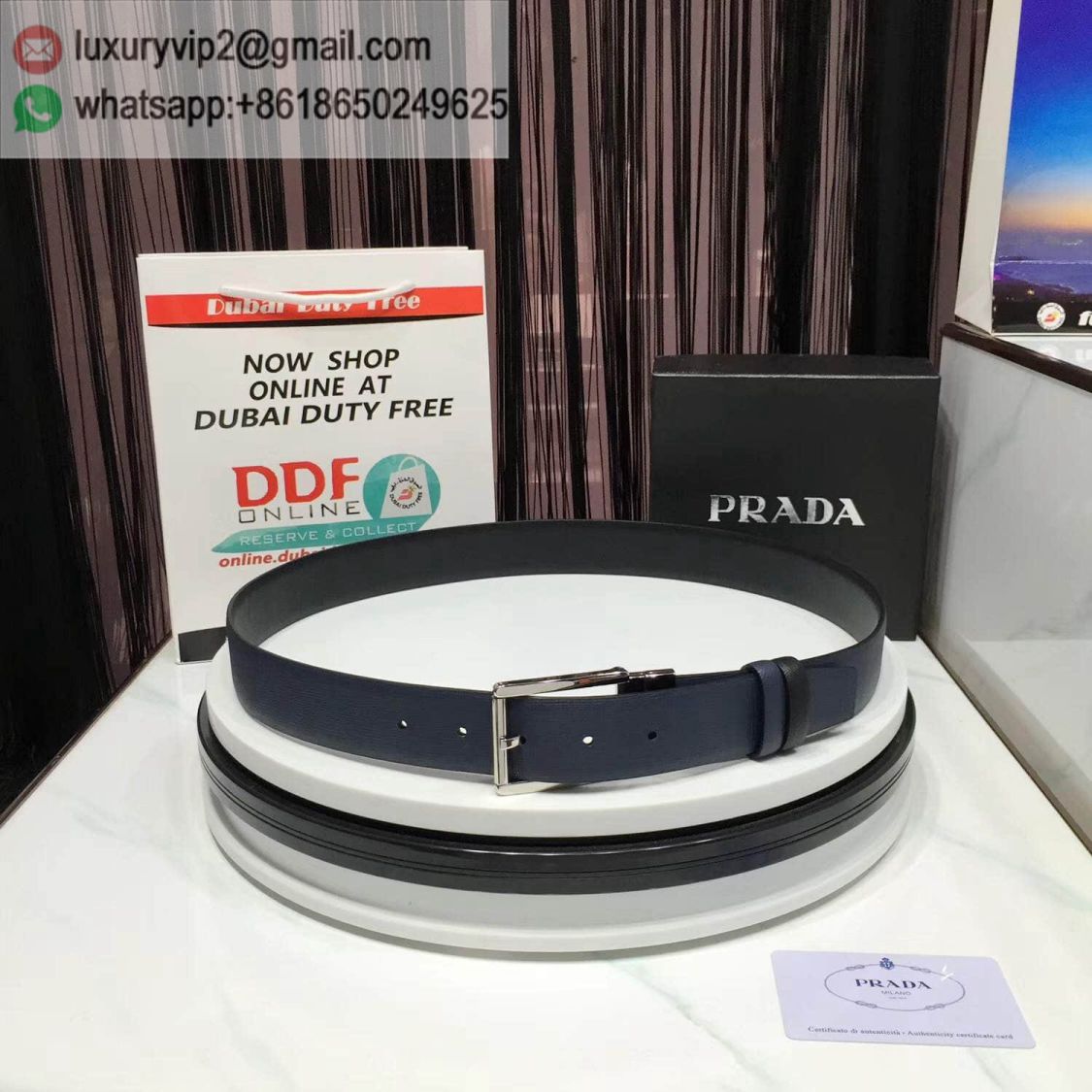 PRADA 2018 Men Belts