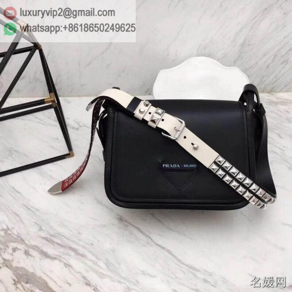 PRADA Rivet Crossbody 1BD123 Women Shoulder Bags