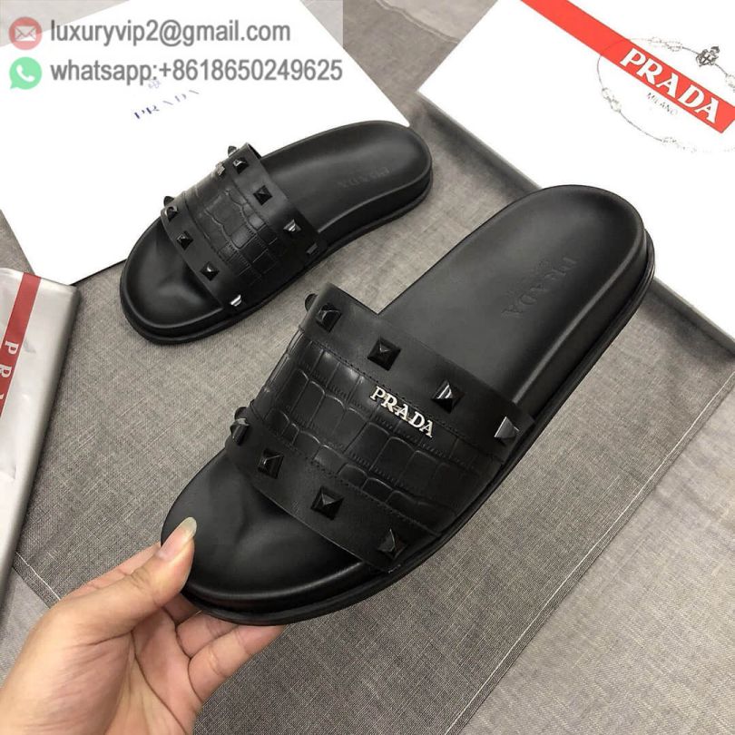 PRADA 2018 Men Slippers Shoes