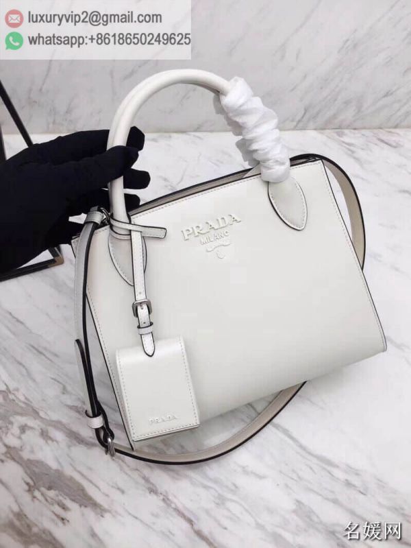 PRADA Monochrome 1BA156 Women Tote Bags