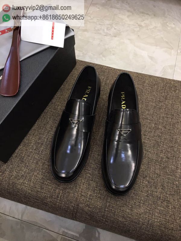 PRADA 2018 Leather Shoes 2DE078 Men Shoes