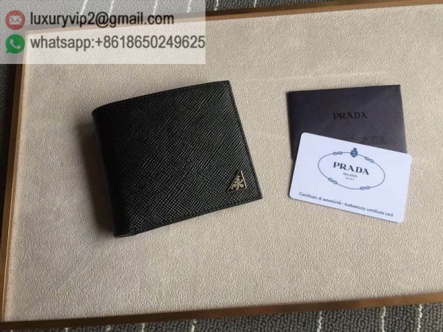 PRADA Short 2M0513 Black Men Wallets