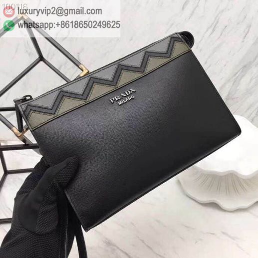 PRADA Gun 2NE009 Men Clutch Bags