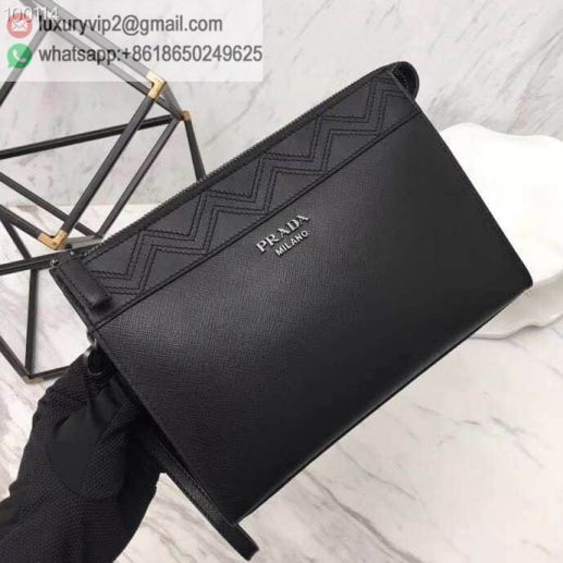 PRADA Gun 2NE009 Men Clutch Bags