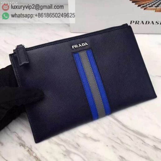 PRADA Limited Edition 2NG003 Men Clutch Bags