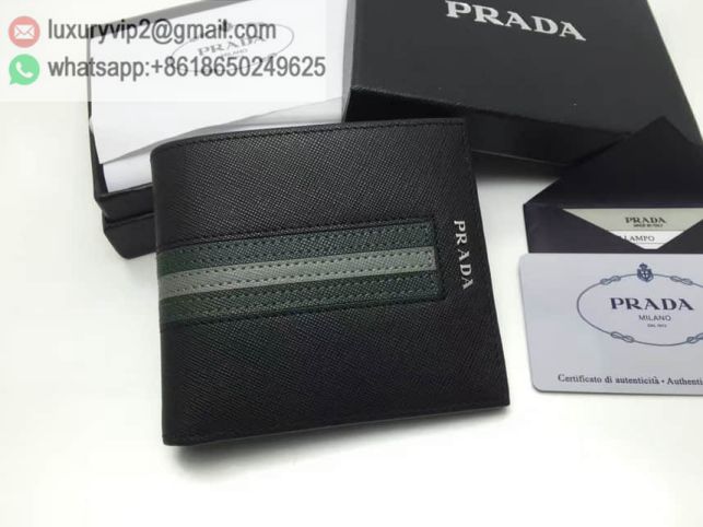 PRADA Leather Short 2M0513 Men Wallets