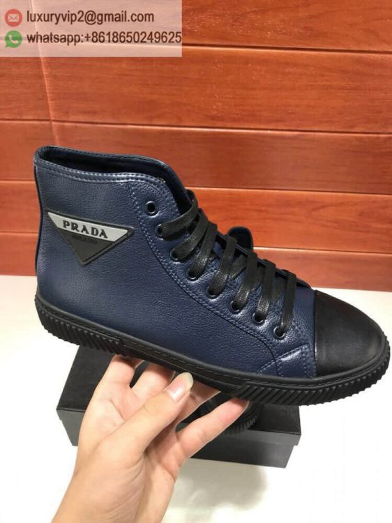 PRADA 2018 High Sneakers Men Shoes