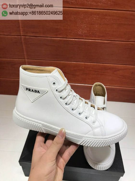 PRADA 2018 High Sneakers Men Shoes