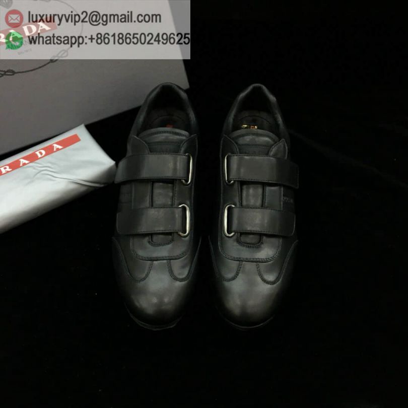 PRADA Men Causal Leather Shoes