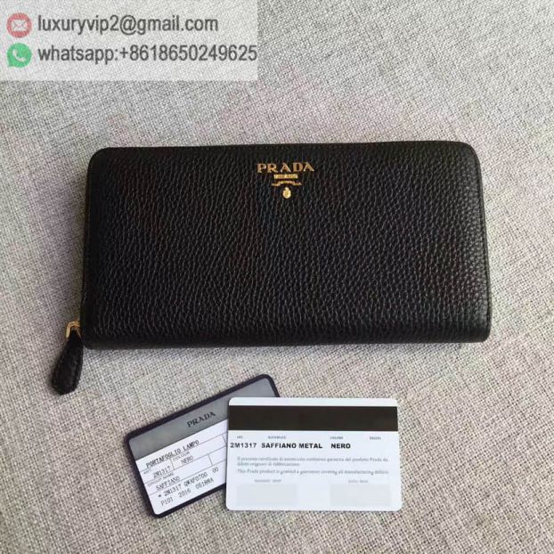 PRADA Zip 2M1317 Women Wallets