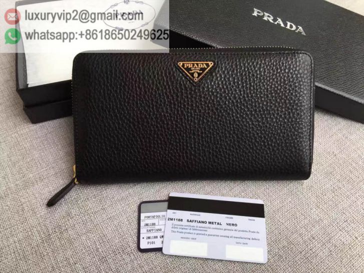 PRADA Zip Large 2M1188 Men Wallets