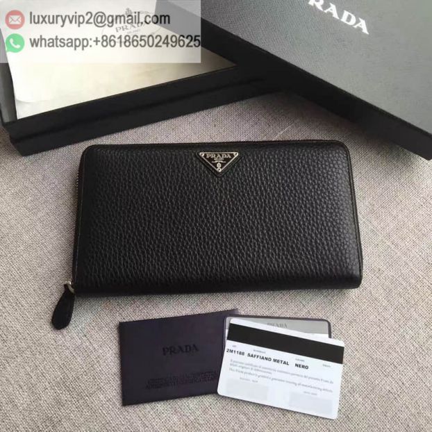 PRADA Zip Large 2M1188 Men Wallets