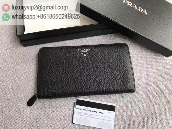 PRADA Zip Large 2M1188 Men Wallets