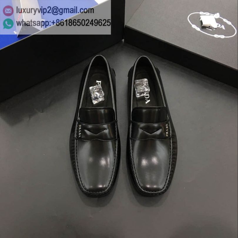 PRADA Men Leather Shoes