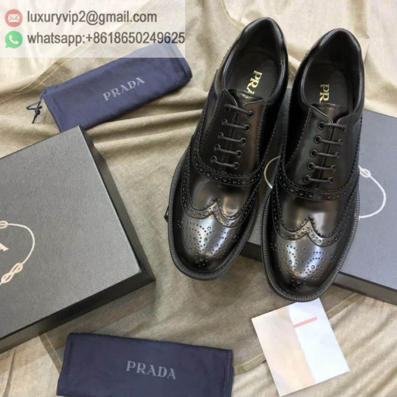 PRADA Black Men Shoes