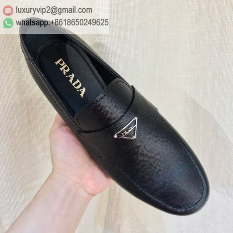 PRADA Saffiano Loafer Men Shoes