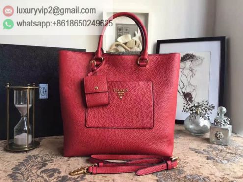 PRADA IBG049 Red 2017 Women Tote Bags